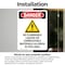 Signmission No Flammable Liquids Danger Sign, Vinyl Decal, 7in W x 10in L, 2PK OS-2PACK-DS-D-710-V-1466 - alternate 3
